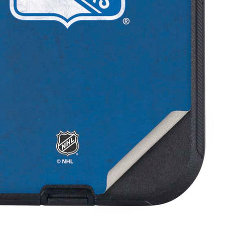 NHL New York Rangers Distressed Otterbox Defender iPhone Skin