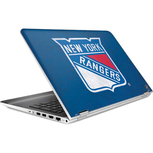 NHL New York Rangers Distressed HP Pavilion Skin