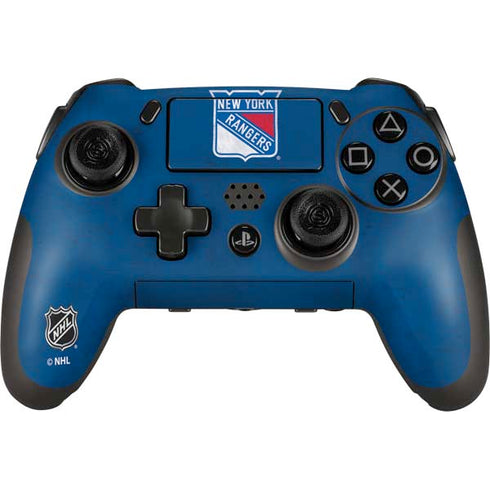 NHL New York Rangers Distressed PlayStation Scuf Vantage 2 Controller Skin