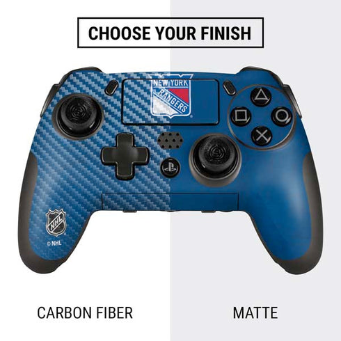 NHL New York Rangers Distressed PlayStation Scuf Vantage 2 Controller Skin