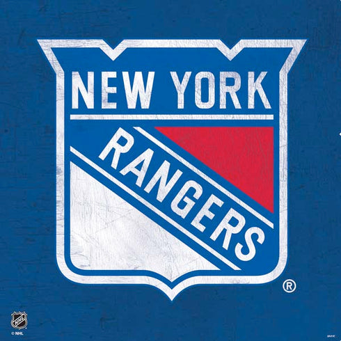 NHL New York Rangers Distressed PS4 Console and Controller Bundle Skin