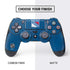 NHL New York Rangers Distressed PS4 Controller Skin