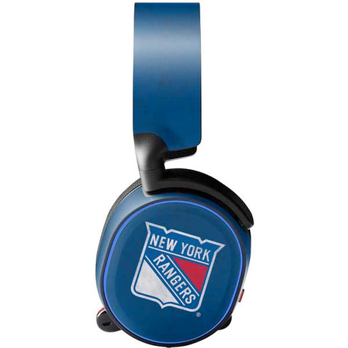 NHL New York Rangers Distressed SteelSeries Arctis 5 Skin