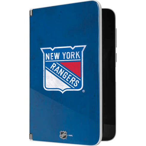 NHL New York Rangers Distressed Surface Duo Skin