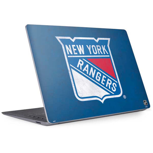 NHL New York Rangers Distressed Surface Laptop 3 13.5in Skin