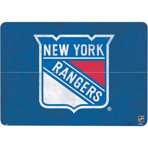NHL New York Rangers Distressed Surface Laptop Studio Skin