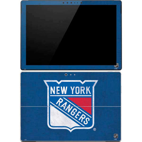 NHL New York Rangers Distressed Surface Pro 4 Skin
