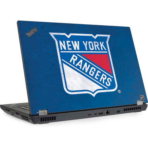 NHL New York Rangers Distressed Lenovo ThinkPad Skin