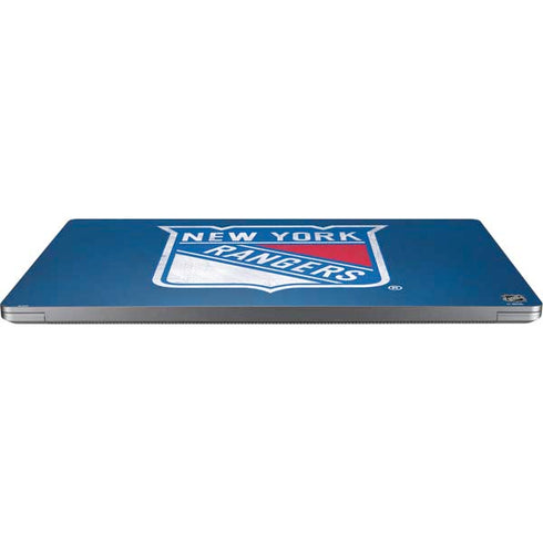 NHL New York Rangers Distressed Universal Laptop 12in (9.8 x 6.8in) Skin
