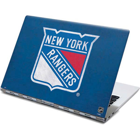 NHL New York Rangers Distressed Yoga 910 2-in-1 14in Touch-Screen Skin