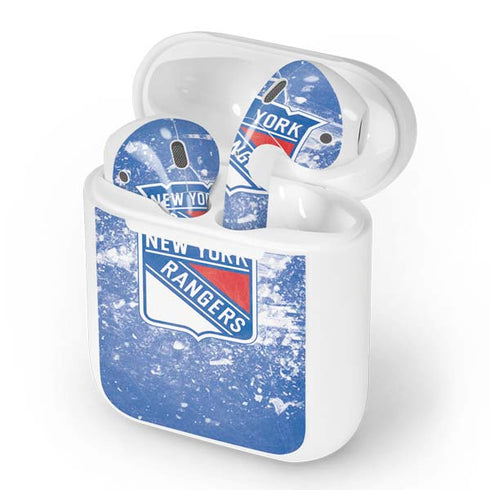 NHL New York Rangers Frozen Apple AirPods Skin