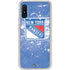 NHL New York Rangers Frozen Galaxy A10e Clear Case