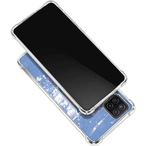 NHL New York Rangers Frozen Galaxy A12 Clear Case