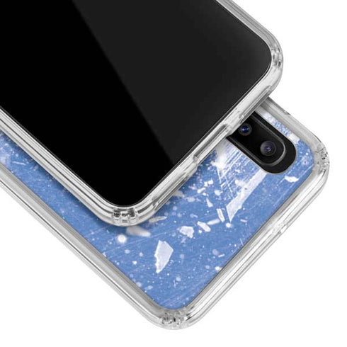 NHL New York Rangers Frozen Galaxy A20 Clear Case