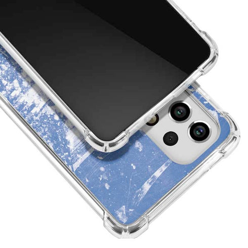 NHL New York Rangers Frozen Galaxy A33 5G Clear Case