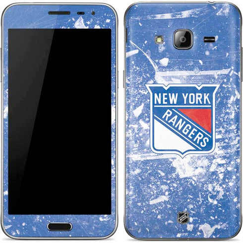 NHL New York Rangers Frozen Galaxy J3 Skin