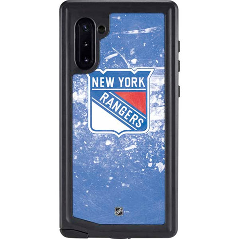 NHL New York Rangers Frozen Galaxy Note 10 Waterproof Case