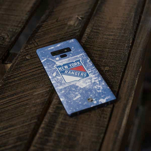 NHL New York Rangers Frozen Galaxy Note 9 Skin