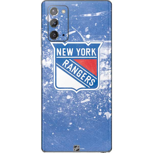 NHL New York Rangers Frozen Galaxy Note20 5G Skin