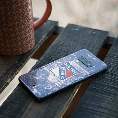 NHL New York Rangers Frozen Galaxy S10e Skin