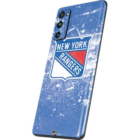 NHL New York Rangers Frozen Galaxy S20 Fan Edition Skin