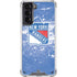NHL New York Rangers Frozen Galaxy S21 5G Clear Case