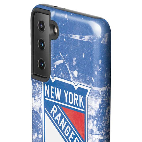 NHL New York Rangers Frozen Galaxy S21 FE Pro Case