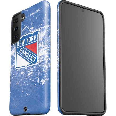NHL New York Rangers Frozen Galaxy S21 FE Pro Case