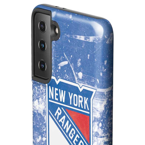 NHL New York Rangers Frozen Galaxy S21 Plus 5G Pro Case