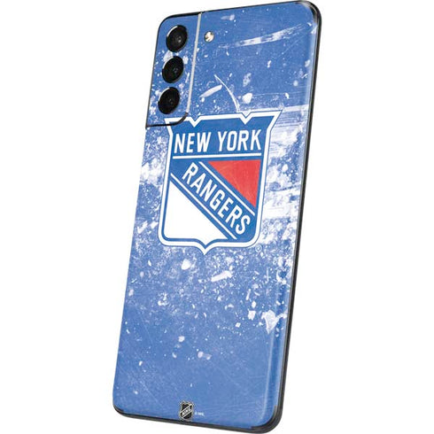 NHL New York Rangers Frozen Galaxy S21 Plus 5G Skin
