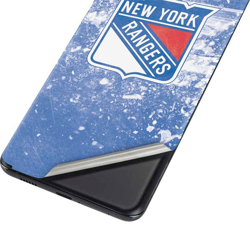 NHL New York Rangers Frozen Galaxy S21 Plus 5G Skin