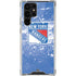 NHL New York Rangers Frozen Galaxy S22 Ultra Clear Case