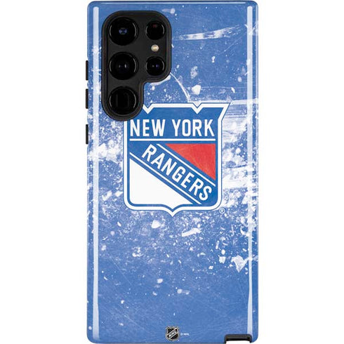 NHL New York Rangers Frozen Galaxy S22 Ultra Pro Case