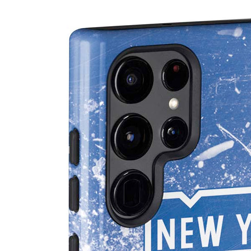 NHL New York Rangers Frozen Galaxy S22 Ultra Pro Case