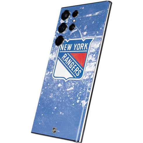 NHL New York Rangers Frozen Galaxy S22 Ultra Skin