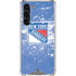 NHL New York Rangers Frozen Galaxy S23 Plus Clear Case