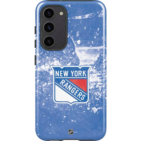 NHL New York Rangers Frozen Galaxy S23 Plus Pro Case