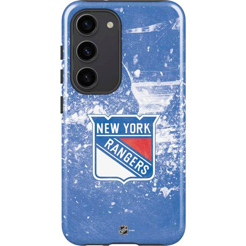 NHL New York Rangers Frozen Galaxy S23 Pro Case