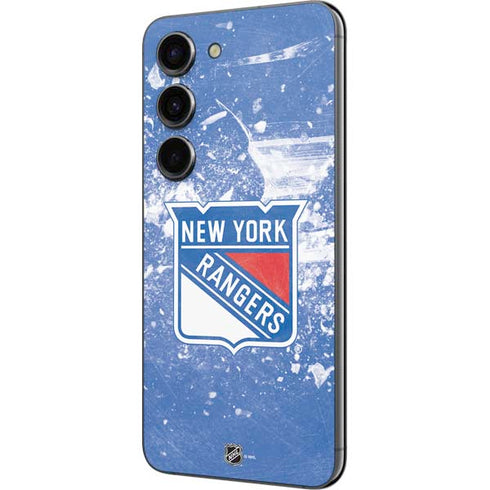 NHL New York Rangers Frozen Galaxy S23 Skin