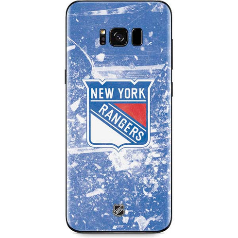 NHL New York Rangers Frozen Galaxy S8 Plus Skin
