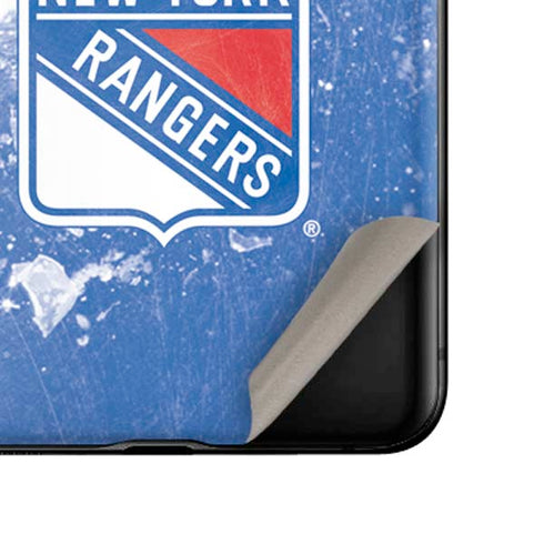 NHL New York Rangers Frozen Galaxy Z Flip Skin
