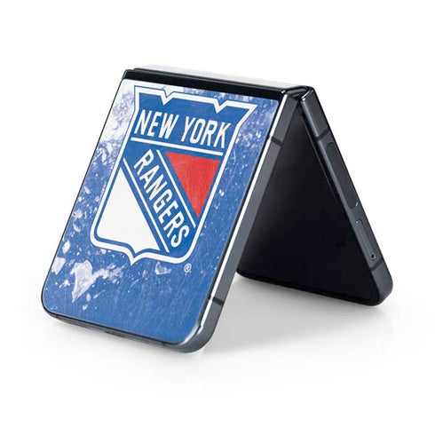 NHL New York Rangers Frozen Galaxy Z Flip5 5G Skin