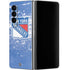 NHL New York Rangers Frozen Galaxy Z Fold4 5G Skin