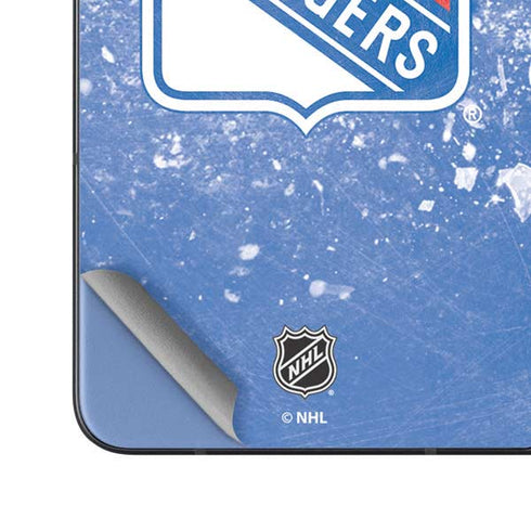 NHL New York Rangers Frozen Galaxy Z Fold5 5G Skin