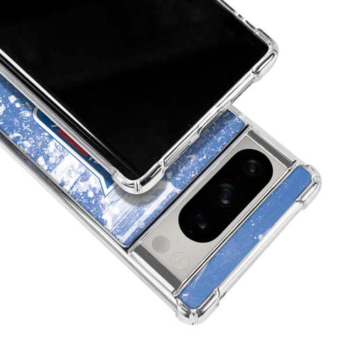 NHL New York Rangers Frozen Google Pixel 8 Pro Clear Case