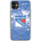 NHL New York Rangers Frozen iPhone 11 Clear Case