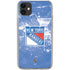NHL New York Rangers Frozen iPhone 11 Clear Case