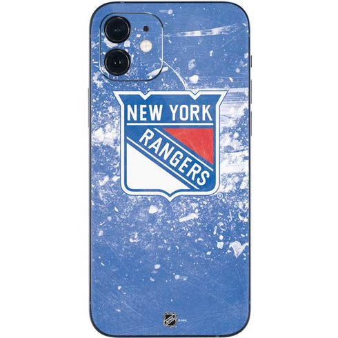 NHL New York Rangers Frozen iPhone 12 Mini Skin