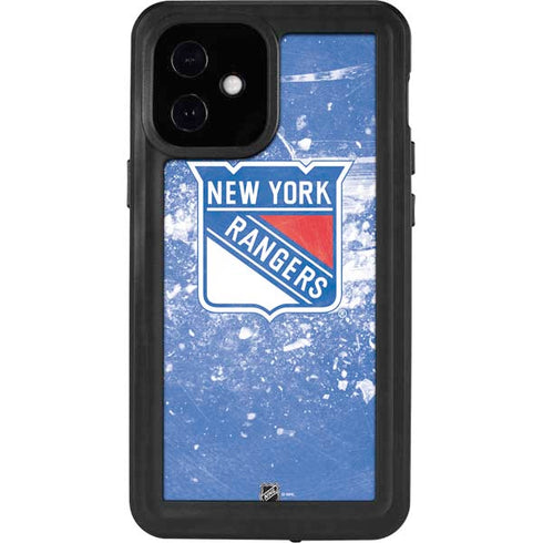 NHL New York Rangers Frozen iPhone 12 Mini Waterproof Case