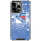 NHL New York Rangers Frozen iPhone 13 Pro Clear Case